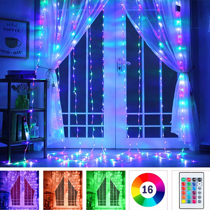 LED String Vorhanglicht